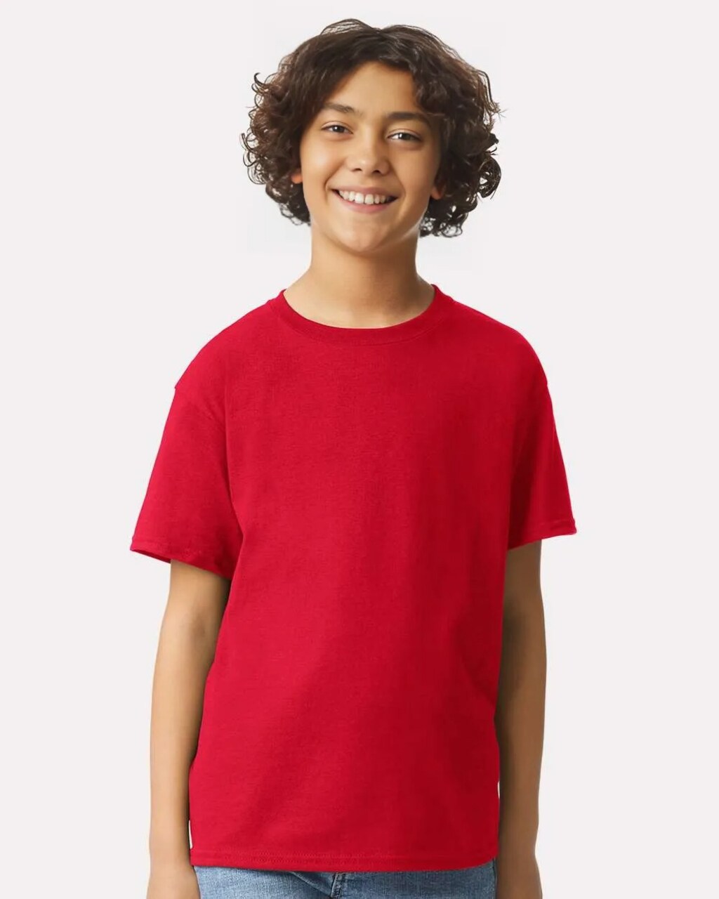 Gildan® Ultra Cotton Youth Crewneck Short Sleeve T-Shirt Perfect for School, Sports & Custom Printing Cotton Tee